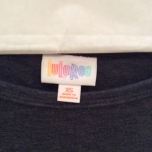 LuLaRoe Carly dress. Denim color